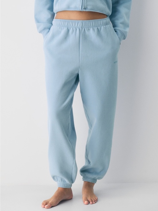 Aritzia Pants - NWT - Aritzia Cozy Sweatfleece Mega Jogger - Ripple Blue - Small